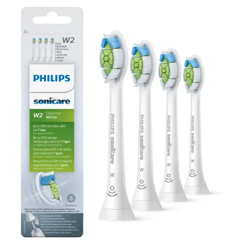 Set 4 Đầu Bàn Chải Thay Thế Philips HX6064/10 - Chuyên Dụng Cho Bàn Chải Điện, Làm Sạch Vượt Trội