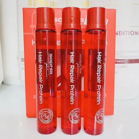 Serum Phục Hồi Tóc Hư Sophia Platinum Hair Repair Protein - Dưỡng Chất Tăng Cường Độ Bóng Mượt và Đàn Hồi Tóc Khỏe Mạnh