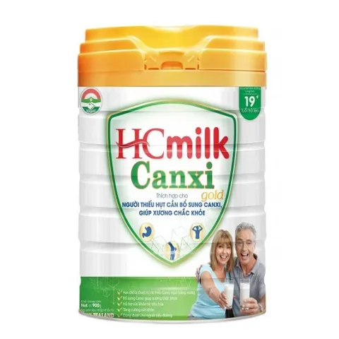 Sữa Bột Canxi HC MILK Canxi Gold - Hỗ Trợ Xương Chắc Khỏe, Tăng Cường Sức Khỏe, Phú Hợp Dành Cho Người Trên 19 Tuổi - 800g