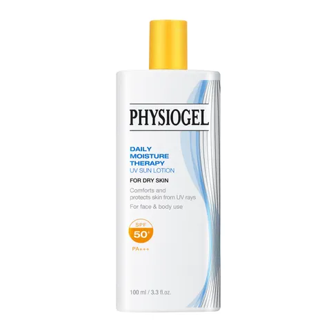 Sữa Chống Nắng Physiogel Daily Moisture Therapy SPF50+ - Bảo Vệ Da Khỏi Tia UV và Dưỡng Ẩm, Dạng Sữa Dịu nhẹ 100ml
