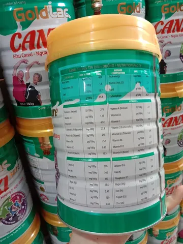 Sữa Dinh Dưỡng Bổ Sung Canxi Goldlac - Hỗ Trợ Xương Khớp Cho Người Tiểu Đường - Hộp 900g, Tăng Cường Hấp Thu Canxi