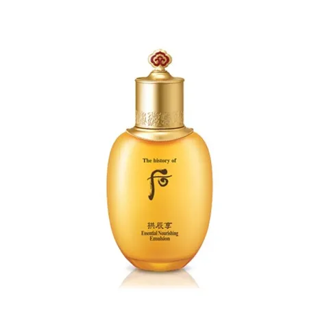 Sữa Dưỡng Ẩm Whoo Vàng - Emulsion Dưỡng Da Thiên Nhiên 110ml, Chống Lão Hóa, Cung Cấp Độ Ẩm, Tăng Độ Đàn Hồi Da