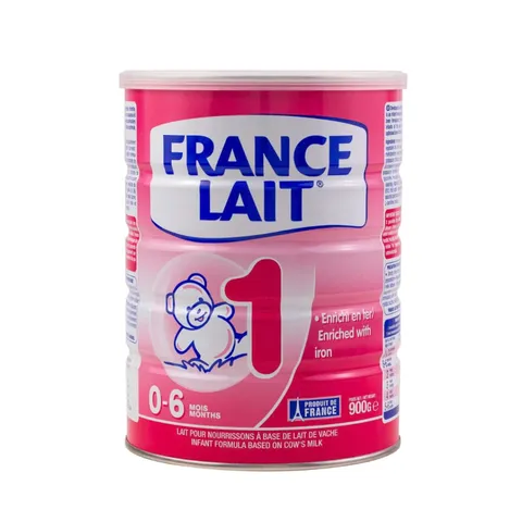 Sữa France Lait 1 cho bé từ 0-6 tháng - Dinh dưỡng tối ưu, hỗ trợ phát triển chiều cao, cân nặng và hệ miễn dịch, 900g