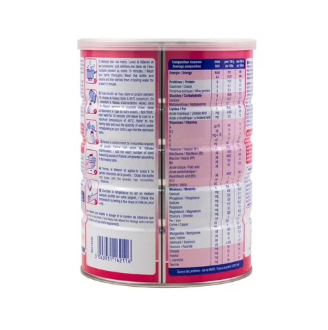 Sữa France Lait 1 cho bé từ 0-6 tháng - Dinh dưỡng tối ưu, hỗ trợ phát triển chiều cao, cân nặng và hệ miễn dịch, 900g