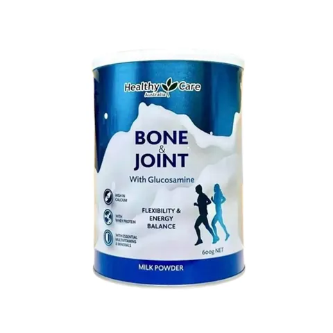 Sữa Healthy Care Bone Joint Úc - Hỗ trợ xương khớp, Glucosamine, Canxi, Dinh dưỡng cho người lớn tuổi, Tăng cường sức khỏe xương khớp