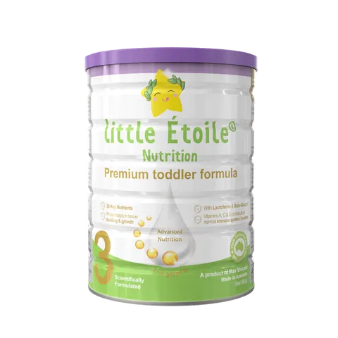 Sữa Bột Ngôi Sao Nhỏ Little Étoile 3 - Dinh Dưỡng Tối Ưu Cho Bé 1-3 Tuổi, Tăng Cường Miễn Dịch và Phát Triển Toàn Diện