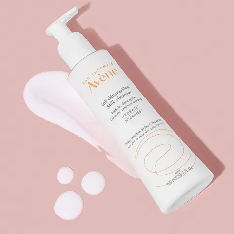Sữa Rửa Mặt Tẩy Trang Avene Milk Cleanser 200ml Cho Da Khô, Nhạy Cảm - Dịu Nhẹ, Không Chất Tẩy Rửa, Làm Sạch Tự Nhiên