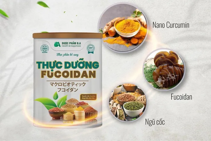 Thực Dưỡng Fucoidan 500g - Hỗ Trợ Tăng Cường Hệ Miễn Dịch, Dinh Dưỡng Thiết Yếu Từ Thiên Nhiên, Hồi Phục Sức Khỏe Cho Người Mới Ốm Dậy