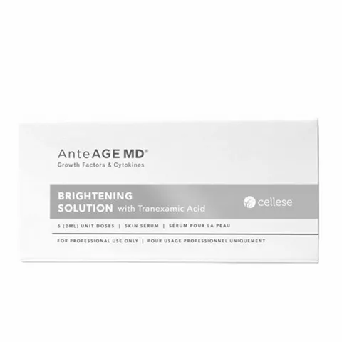 Tinh Chất Dưỡng Trắng Da AnteAGE MD Brightening Solution 5 Ống x 10ml - Giúp Da Sáng Mịn, Đều Màu, Cấp Ẩm Hiệu Quả