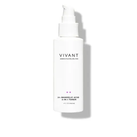 Toner Nước Hoa Hồng Vivant Skin Care 3% Mandelic Acid 3-In-1 (115ml) - Cân Bằng Độ pH, Kiểm Soát Dầu Nhờn, Làm Dịu Da