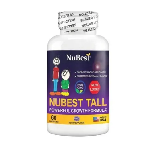 Viên Hỗ Trợ Tăng Chiều Cao Cho Trẻ Nubest Tall 60 Viên - Bổ Sung Canxi, Collagen Giúp Phát Triển Chiều Cao Tối Ưu Cho Trẻ Em 5-20 Tuổi