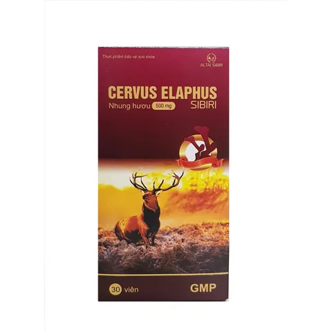 Viên Nhung Hươu Cervus Elaphus Sibiri