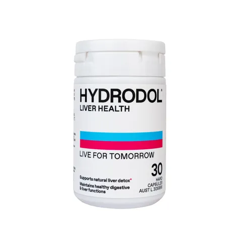 Viên uống bổ gan Hydrodol Liver Health - Hỗ trợ thải độc và cải thiện chức năng gan với kế sữa và trà xanh, 30 viên.
