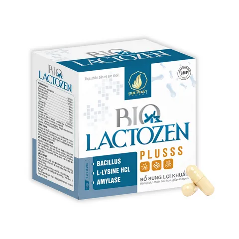 Viên Uống Hỗ Trợ Bổ Sung Lợi Khuẩn Bio Lactozen - Tăng Cường Tiêu Hóa Cho Người Lớn & Trẻ Em Từ 2 Tuổi, Hộp 60 Viên