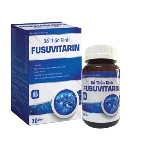 Viên uống hỗ trợ não bộ Fusuvitarin Gia Phát - Tăng cường trí nhớ, cải thiện căng thẳng, hỗ trợ giấc ngủ cho người lớn tuổi