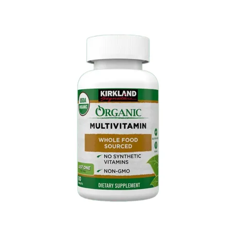 Vitamin Tổng Hợp Hữu Cơ Kirkland Organic Multivitamin 80 Viên - Bổ Sung 19 Vi Khoáng Chất, Tăng Cường Sức Khỏe và Miễn Dịch