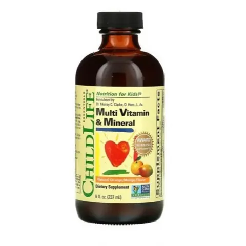 Vitamin Tổng Hợp ChildLife cho Trẻ Từ 6 Tháng Đến 12 Tuổi 237ml - Hỗ Trợ Phát Triển Sức Khỏe, Tăng Cường Đề Kháng Từ Mỹ