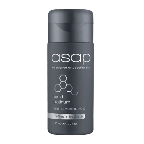 Asap Liquid Platinum Toner - Hỗ Trợ Cấp Ẩm, Làm Sáng Da Với Glycolic Acid - Dưỡng Da Mềm Mịn, Khỏe Mạnh 130ml