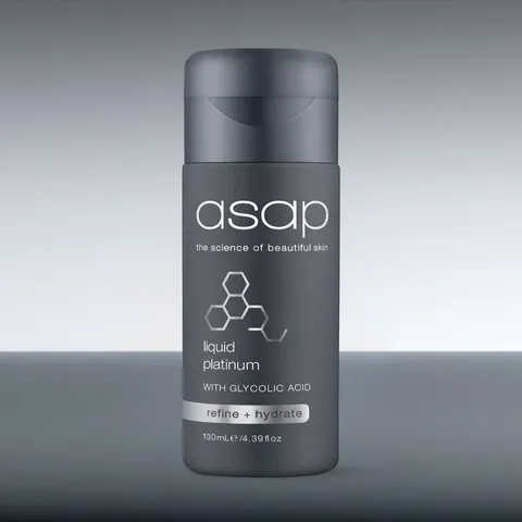 Asap Liquid Platinum Toner - Hỗ Trợ Cấp Ẩm, Làm Sáng Da Với Glycolic Acid - Dưỡng Da Mềm Mịn, Khỏe Mạnh 130ml