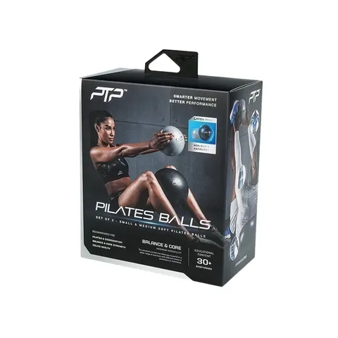 Bộ 2 Bóng Tập PTP Pilates Balls Combo - Dụng Cụ Tập Thể Dục Giúp Săn Chắc Cơ Tay, Chân, Bụng, Cải Thiện Độ Dẻo Dai