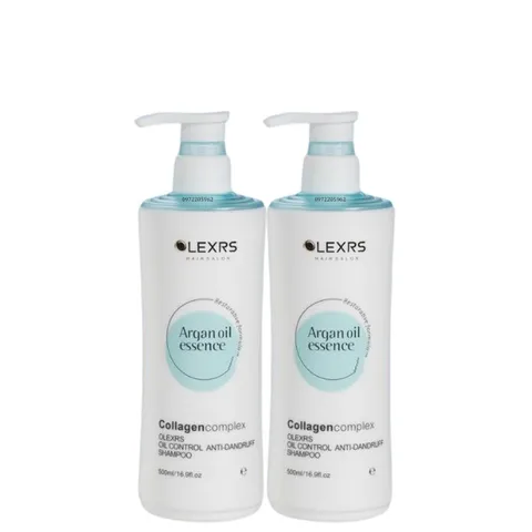 Bộ Gội Xả Olexrs Kiềm Dầu, Giảm Gàu Xanh Oil Control 500ml - Cải Thiện Tình Trạng Tóc Bết, Hỗ Trợ Phục Hồi Tóc Hư Tổn
