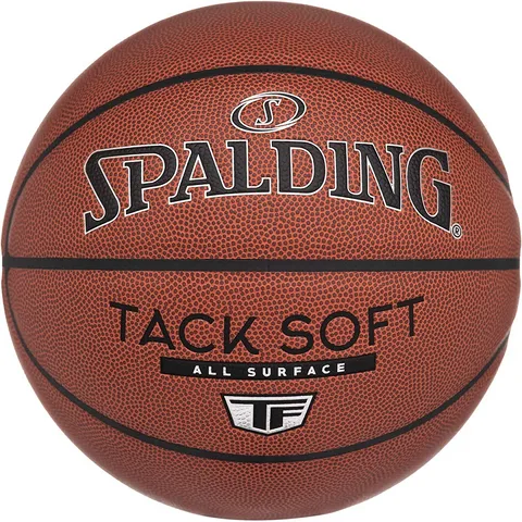 Bóng Rổ Spalding Tack Soft TF Size 7 - Bóng Composite Cao Cấp Cho Chơi Trong Nhà & Ngoài Trời, Độ Bám Tốt, Phù Hợp Nam Nữ