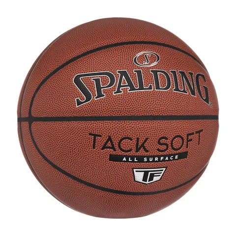 Bóng Rổ Spalding Tack Soft TF Size 7 - Bóng Composite Cao Cấp Cho Chơi Trong Nhà & Ngoài Trời, Độ Bám Tốt, Phù Hợp Nam Nữ