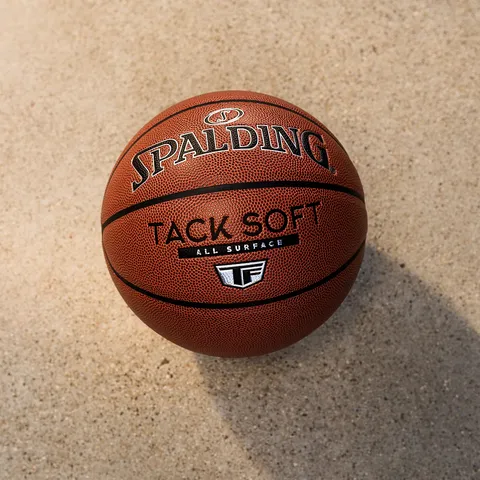 Bóng Rổ Spalding Tack Soft TF Size 7 - Bóng Composite Cao Cấp Cho Chơi Trong Nhà & Ngoài Trời, Độ Bám Tốt, Phù Hợp Nam Nữ