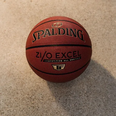 Bóng rổ Spalding Zi/O Excel TF - Bóng Ném Trong Nhà và Ngoài Trời Chất Lượng Cao, Độ Nảy Ổn Định, Cảm Giác Tốt