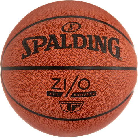 Bóng rổ Spalding Zi/O TF - Bóng Chơi Trong Nhà Ngoài Trời, Độ Nảy Tốt, Vỏ Composite Dễ Kiểm Soát, Kích Thước 6 & 7