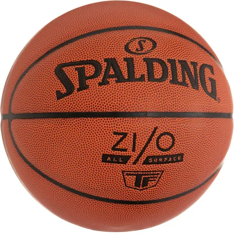Bóng rổ Spalding Zi/O TF - Bóng Chơi Trong Nhà Ngoài Trời, Độ Nảy Tốt, Vỏ Composite Dễ Kiểm Soát, Kích Thước 6 & 7
