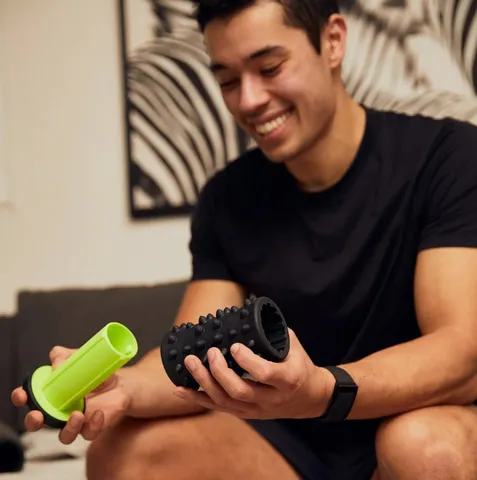 Con lăn massage chân PTP Swap Foot FTR - Thiết bị thể thao tự xoa bóp, giảm đau, thư giãn chân với 3 kiểu dáng hoán đổi linh hoạt