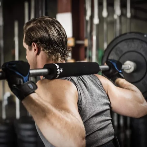 Đệm lót hỗ trợ gánh tạ Harbinger Olympic Bar Pad 16 inch - Bảo vệ cổ vai khi tập thể hình, chất liệu bọt Neotek êm ái, tiện lợi cho người tập gym