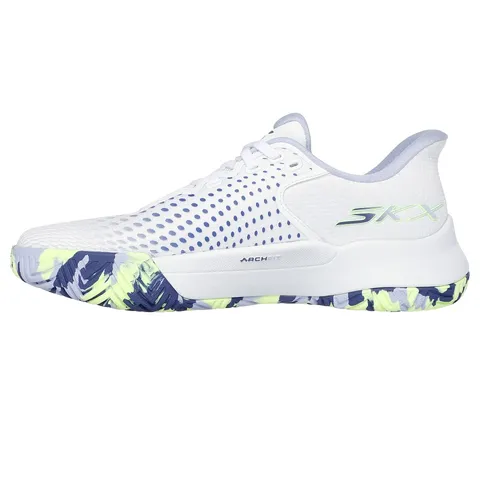 Giày Pickleball Skechers Viper Court Elite Purple Lavender - Giày Tennis Thoáng Khí Chống Sốc Đế Cao Su Bền Chắc
