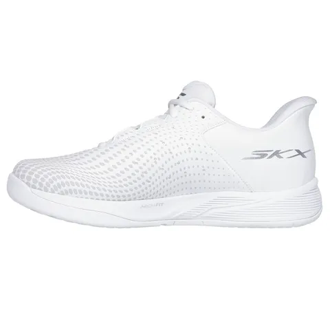 Giày Pickleball Skechers Viper Court Reload White - Giày Thể Thao Tennis Nam Thoáng Khí, Đế Chống Trượt, Thoải Mái Cho Người Chơi Thể Thao