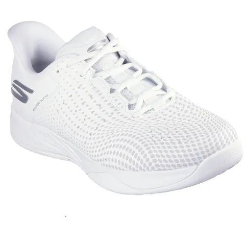 Giày Pickleball Skechers Viper Court Reload White - Giày Thể Thao Tennis Nam Thoáng Khí, Đế Chống Trượt, Thoải Mái Cho Người Chơi Thể Thao