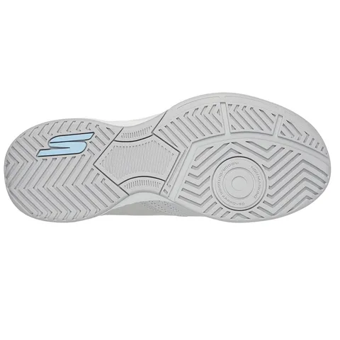 Giày Pickleball Nữ Skechers Viper Court Smash Gray Blue - Giày Tennis Thể Thao Chất Lượng Cao, Thiết Kế Độc Đáo, Thoải Mái