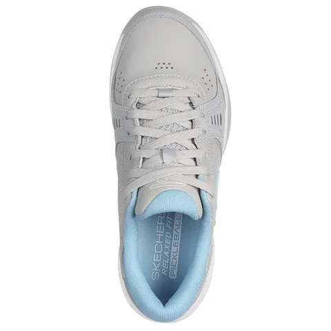 Giày Pickleball Nữ Skechers Viper Court Smash Gray Blue - Giày Tennis Thể Thao Chất Lượng Cao, Thiết Kế Độc Đáo, Thoải Mái