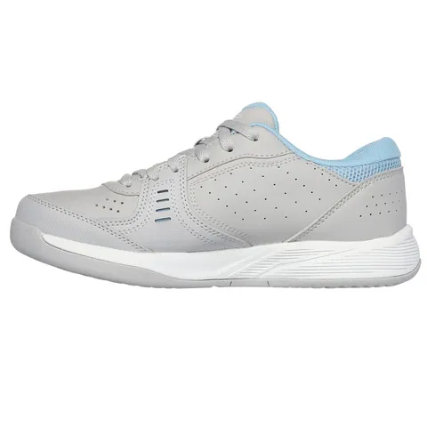 Giày Pickleball Nữ Skechers Viper Court Smash Gray Blue - Giày Tennis Thể Thao Chất Lượng Cao, Thiết Kế Độc Đáo, Thoải Mái