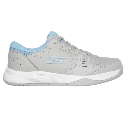 Giày Pickleball Nữ Skechers Viper Court Smash Gray Blue - Giày Tennis Thể Thao Chất Lượng Cao, Thiết Kế Độc Đáo, Thoải Mái