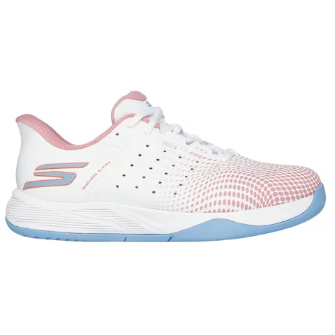 Giày Pickleball Nữ Skechers Viper Court Reload Xanh Nhạt - Giày Tennis Thể Thao Đế Cao Su Chống Trượt, Thiết Kế Thời Trang