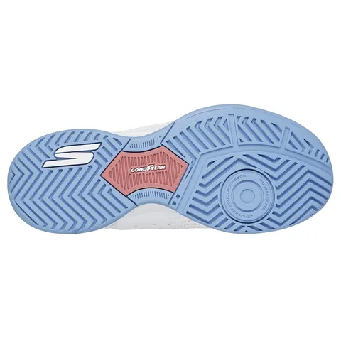 Giày Pickleball Nữ Skechers Viper Court Reload Xanh Nhạt - Giày Tennis Thể Thao Đế Cao Su Chống Trượt, Thiết Kế Thời Trang