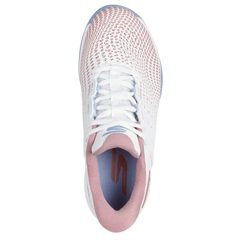 Giày Pickleball Nữ Skechers Viper Court Reload Xanh Nhạt - Giày Tennis Thể Thao Đế Cao Su Chống Trượt, Thiết Kế Thời Trang