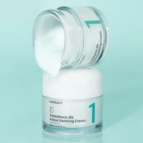 Kem Dưỡng Ẩm Numbuzin No.1 Pantothenic B5 - Cấp Ẩm Sâu, Làm Dịu Da Nhạy Cảm, Hỗ Trợ Chống Kích Ứng và Mụn, 80ml
