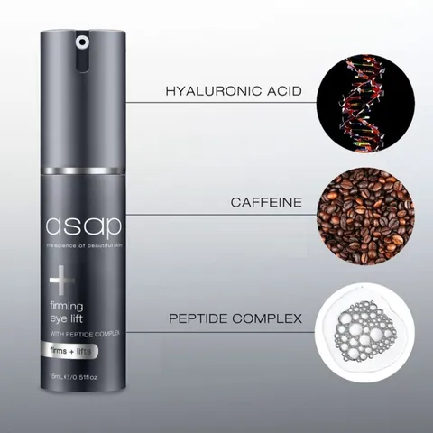 Kem Dưỡng Mắt Asap Firming Eye Lift - Hỗ Trợ Giảm Nếp Nhăn, Quầng Thâm & Cải Thiện Độ Săn Chắc Da 15ml