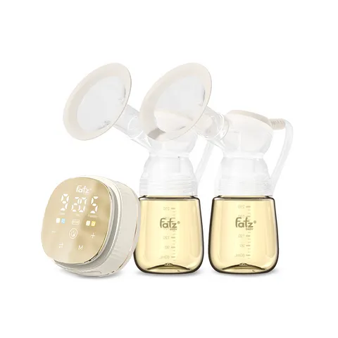 Máy Hút Sữa Điện Đôi Fatzbaby Resonance 12 Plus FB1116VN - 4 Chế Độ Thông Minh, Pin 4400mAh, Hoạt Động Êm Ái và Tích Hợp Nhiều Tính Năng