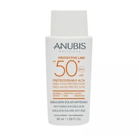 Nhũ Tương Chống Nắng Anubis Protective Line SPF 50+ - Bảo Vệ Da Chống UVA & UVB, Dưỡng Ẩm Có Vitamin C, E, F Cho Da Khỏe Mạnh
