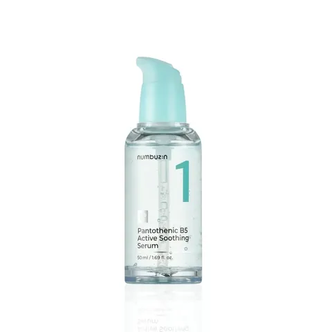 Serum Numbuzin No.1 Pantothenic B5 Active Soothing 50ml - Hỗ trợ làm dịu da nhạy cảm, cung cấp độ ẩm sâu, sản phẩm chăm sóc da Hàn Quốc
