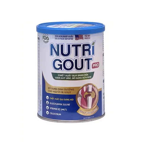 Sữa Bột Nutri G.O.U.T Pro Dinh Dưỡng Cho Người Bị Gút - Hỗ Trợ Kiểm Soát Axit Uric, Tăng Cường Sức Khỏe, 800g