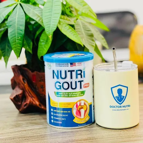 Sữa Bột Nutri G.O.U.T Pro Dinh Dưỡng Cho Người Bị Gút - Hỗ Trợ Kiểm Soát Axit Uric, Tăng Cường Sức Khỏe, 800g